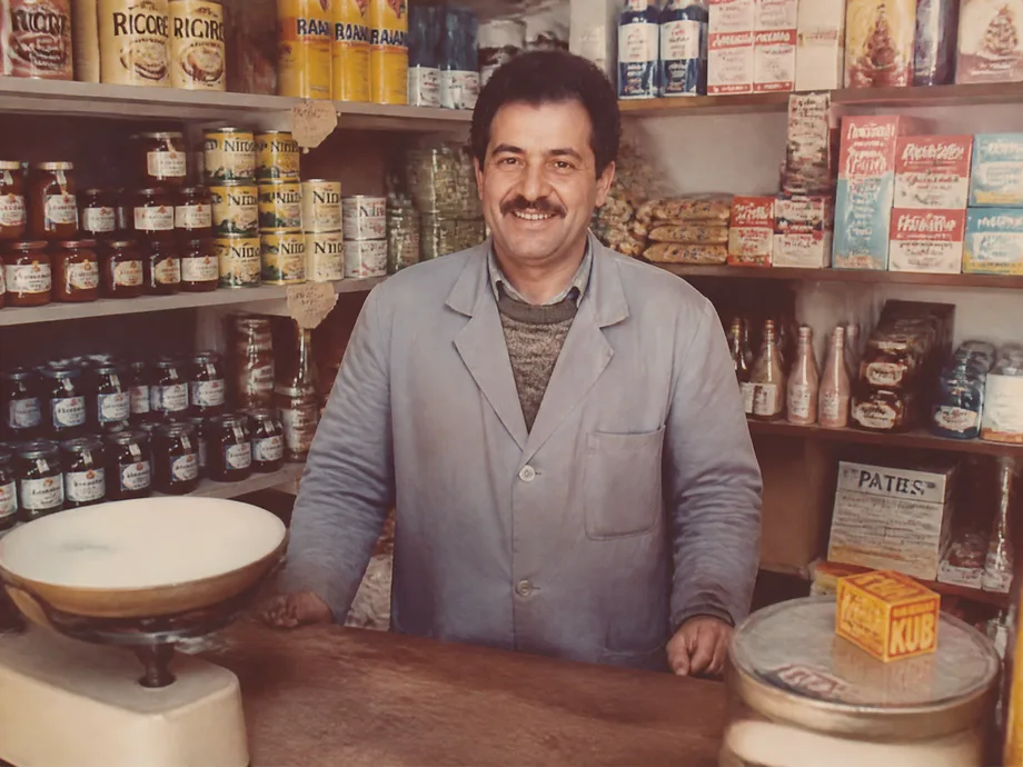 L'épicerie du quartier, 1978